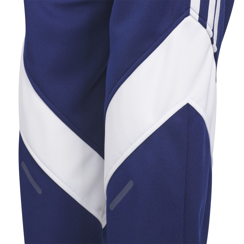 アディダス（adidas）（キッズ）キッズ マストハブ レギュラーフィット カラーブロック ダブルニット 9/10丈トラックパンツ KWY24-JH1097