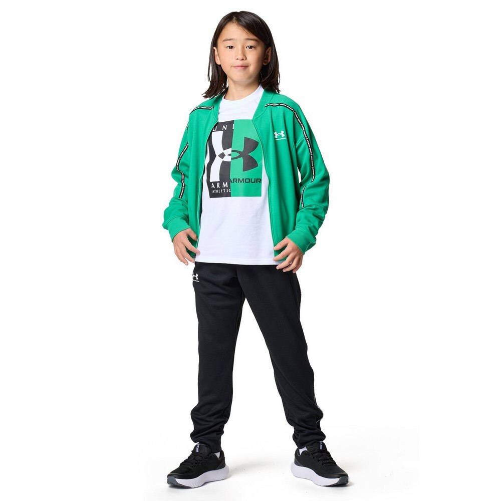 アンダーアーマー（UNDER ARMOUR）（キッズ）トラック ノベルティパンツ 6001356 001