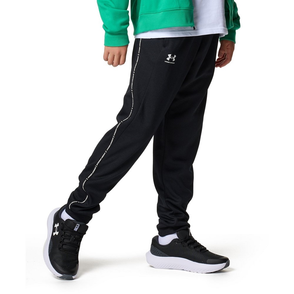 アンダーアーマー（UNDER ARMOUR）（キッズ）トラック ノベルティパンツ 6001356 001