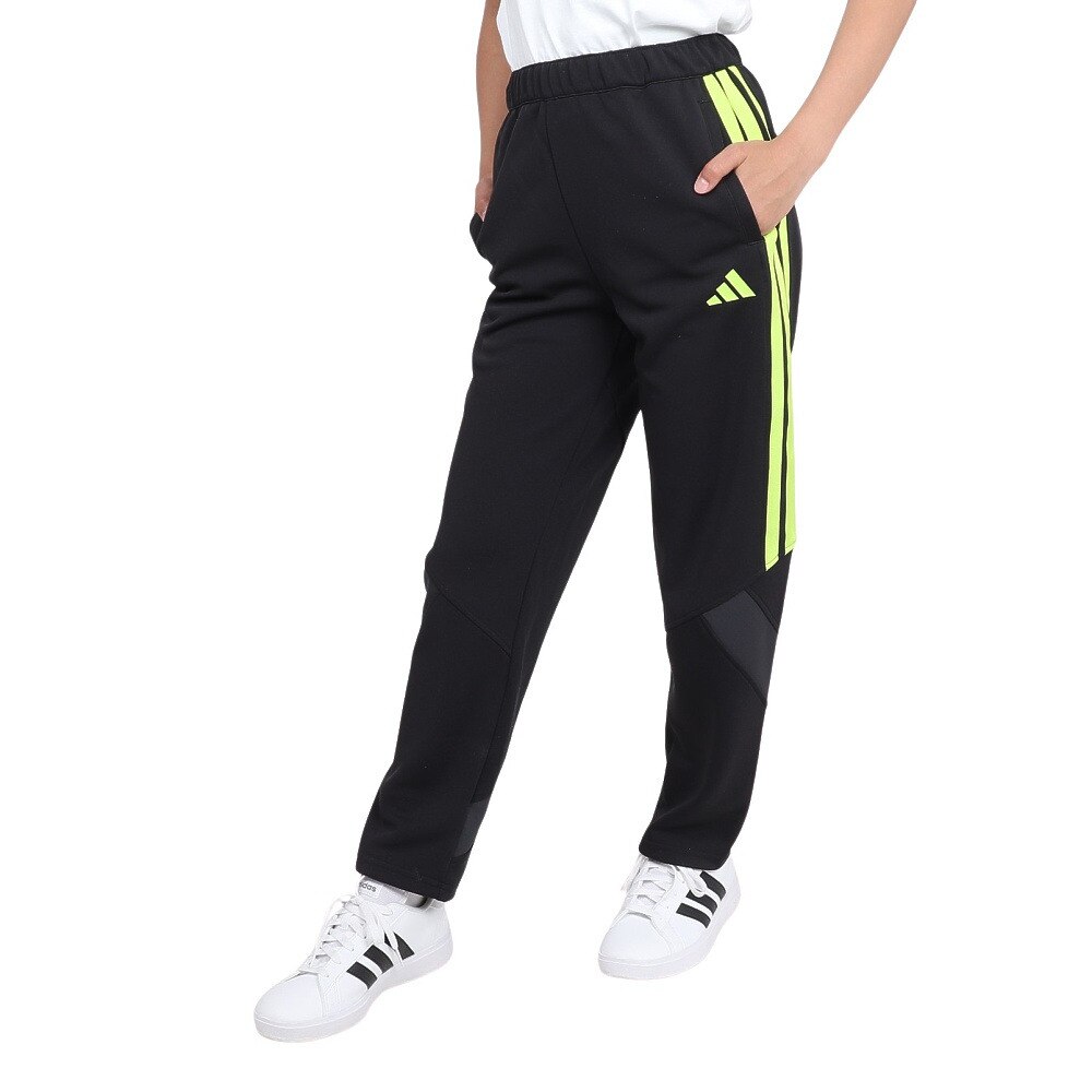 アディダス（adidas）（キッズ）キッズ エッセンシャルズ カラーブロック ウォームアップパンツ KCE58-JM4583