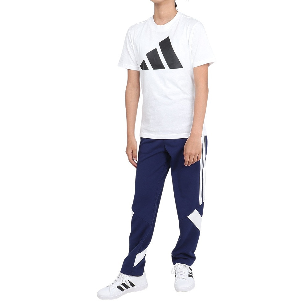 アディダス（adidas）（キッズ）キッズ エッセンシャルズ カラーブロック ウォームアップパンツ KCE58-JM4584