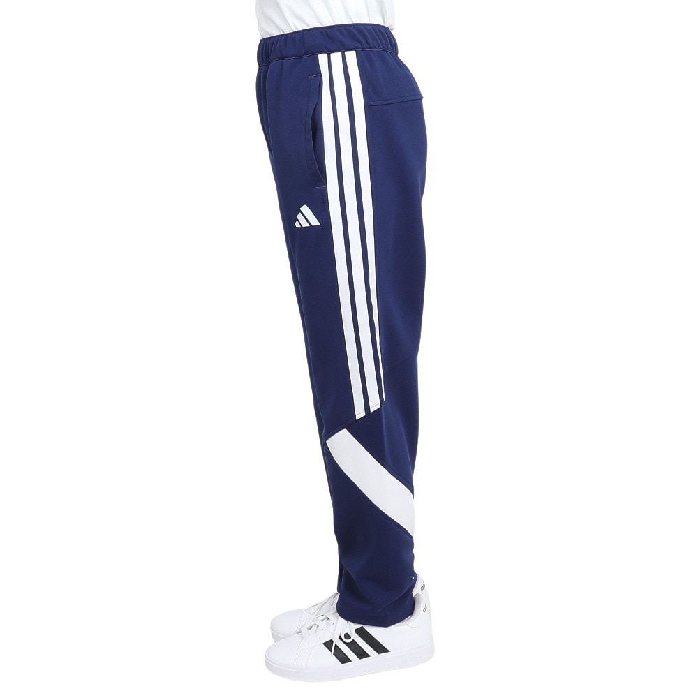 アディダス（adidas）（キッズ）キッズ エッセンシャルズ カラーブロック ウォームアップパンツ KCE58-JM4584