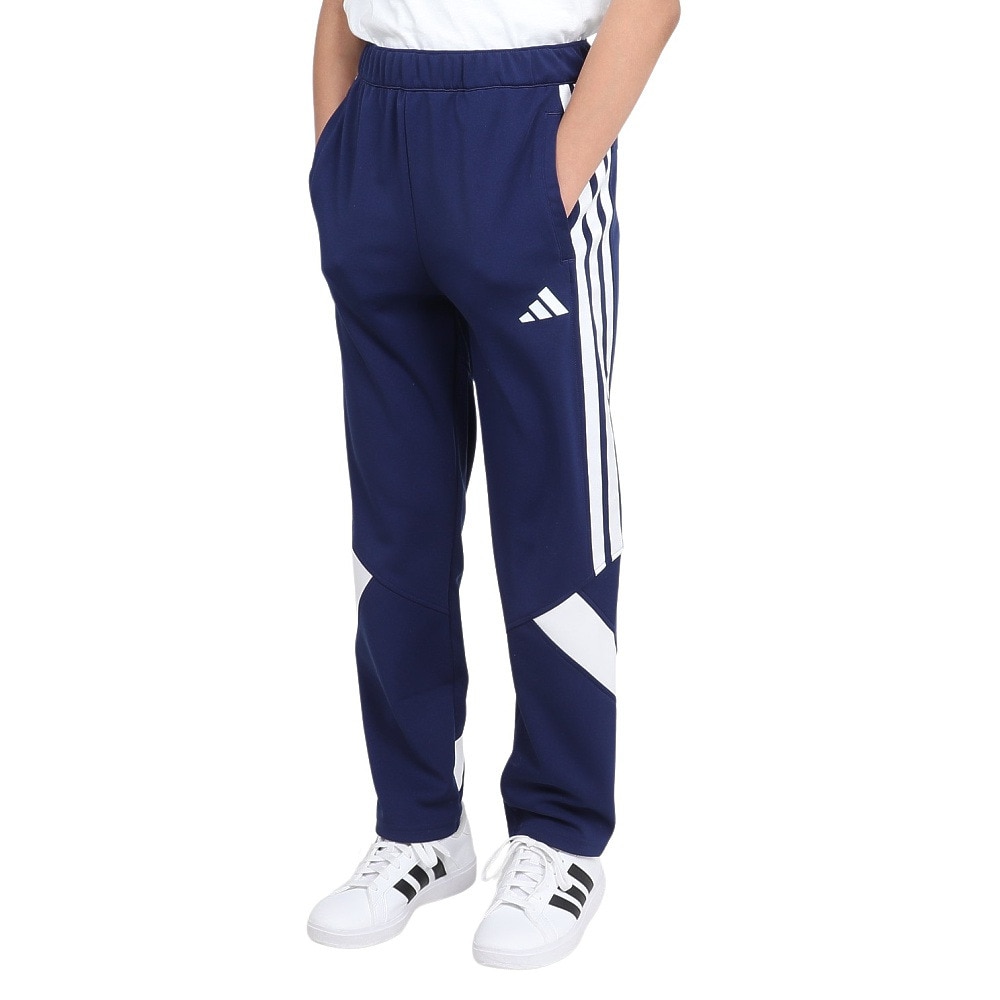 アディダス（adidas）（キッズ）キッズ エッセンシャルズ カラーブロック ウォームアップパンツ KCE58-JM4584
