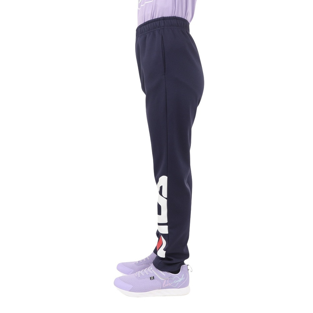 フィラ（FILA）（キッズ）ガールズウォームアップパンツ 113-710 NV