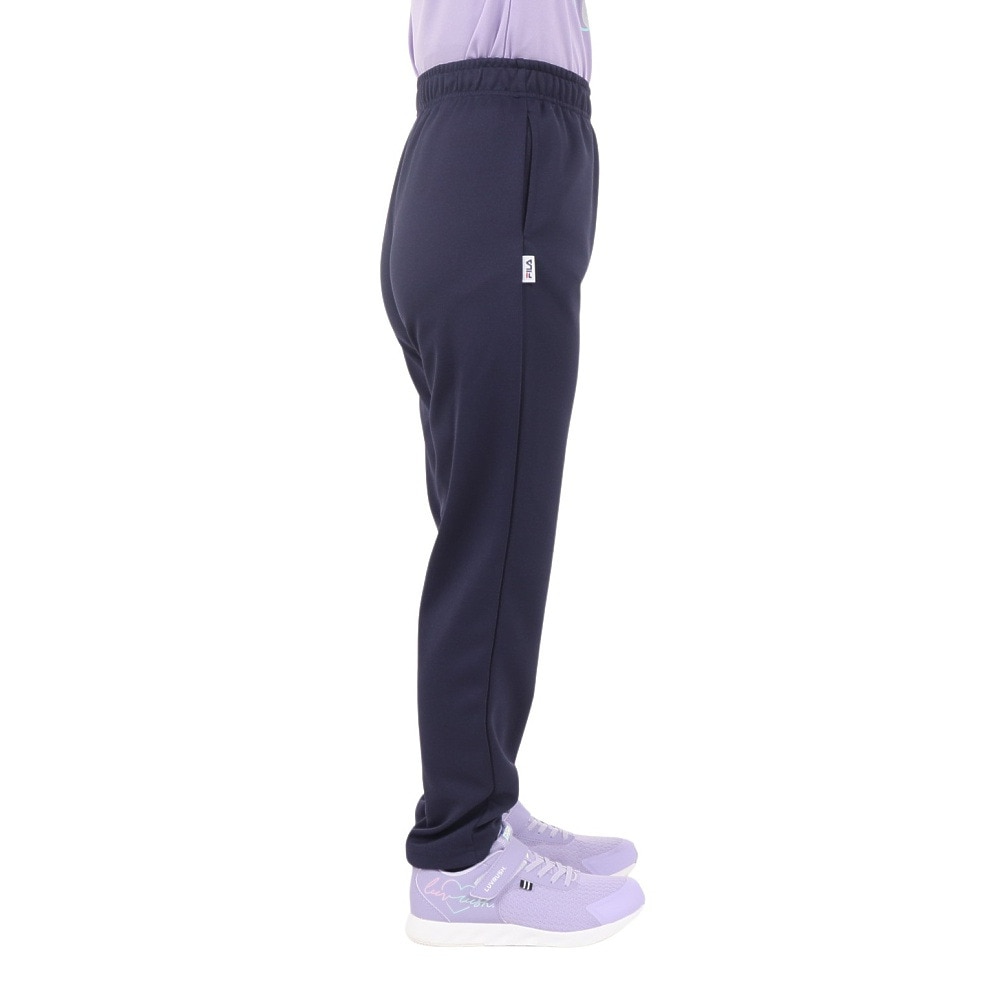 フィラ（FILA）（キッズ）ガールズウォームアップパンツ 113-710 NV