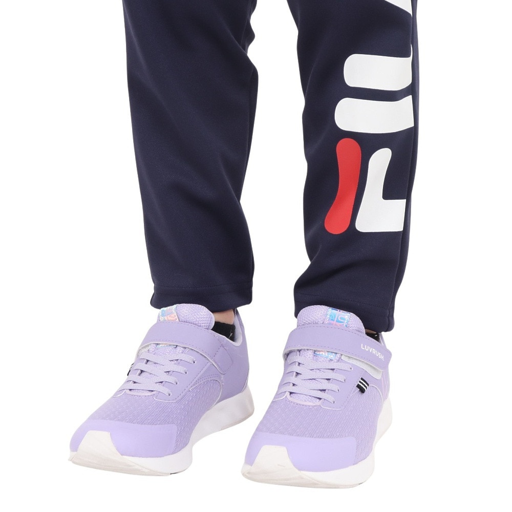 フィラ（FILA）（キッズ）ガールズウォームアップパンツ 113-710 NV