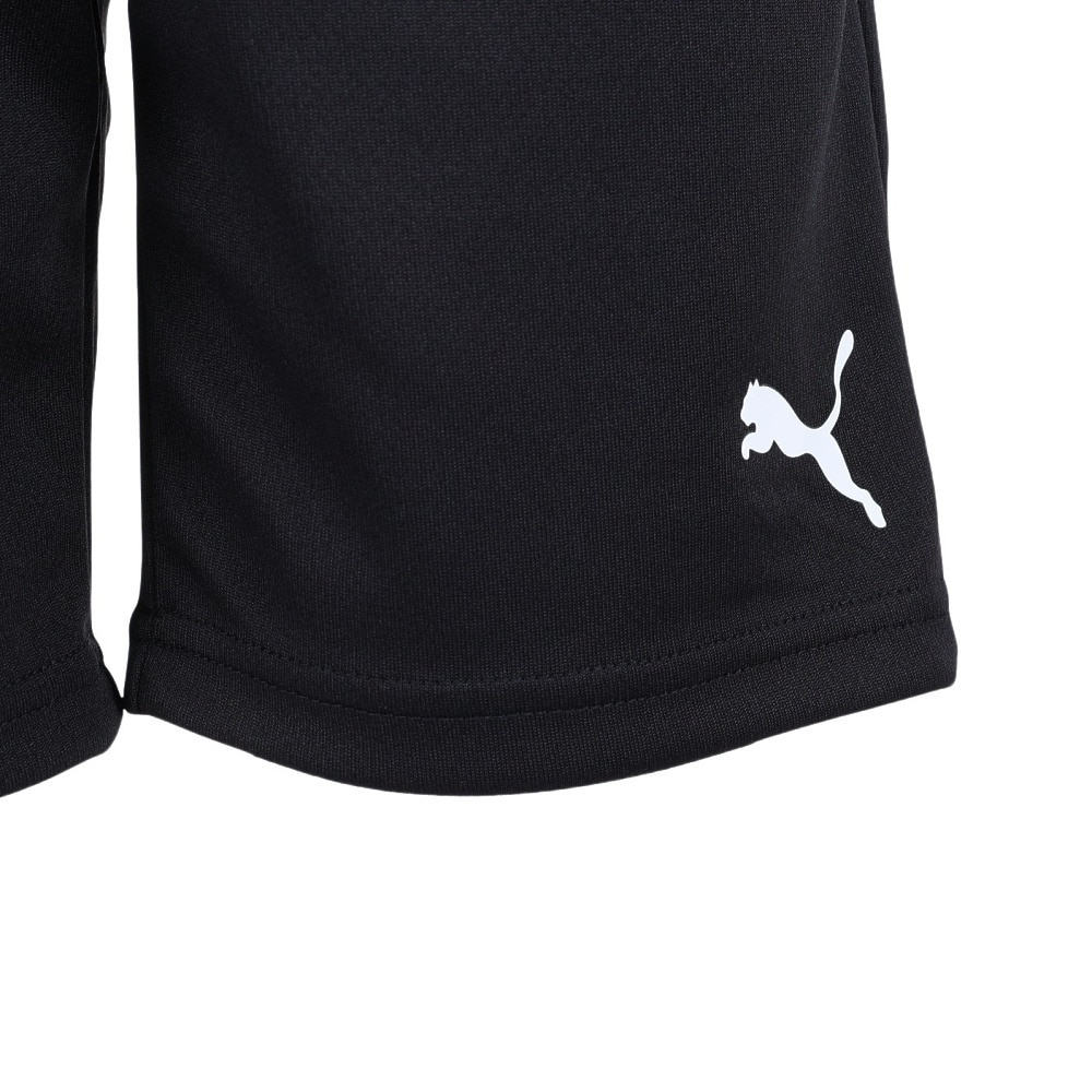 プーマ（PUMA）（キッズ）ジャージ 短パン ハーフパンツ ジュニア 黒 ブラック ACTIVE 670748 01 BLK