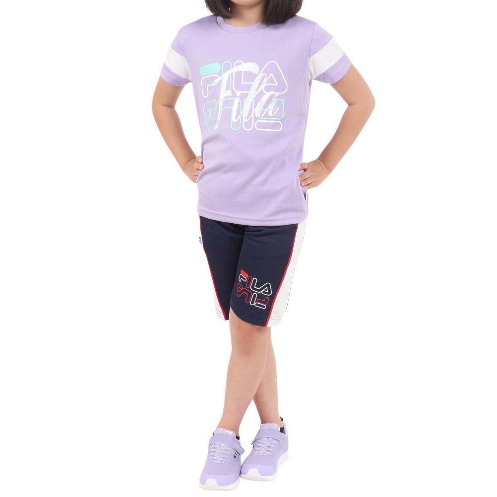 フィラ（FILA）（キッズ）ガールズ ハーフパンツ 113-706 NV