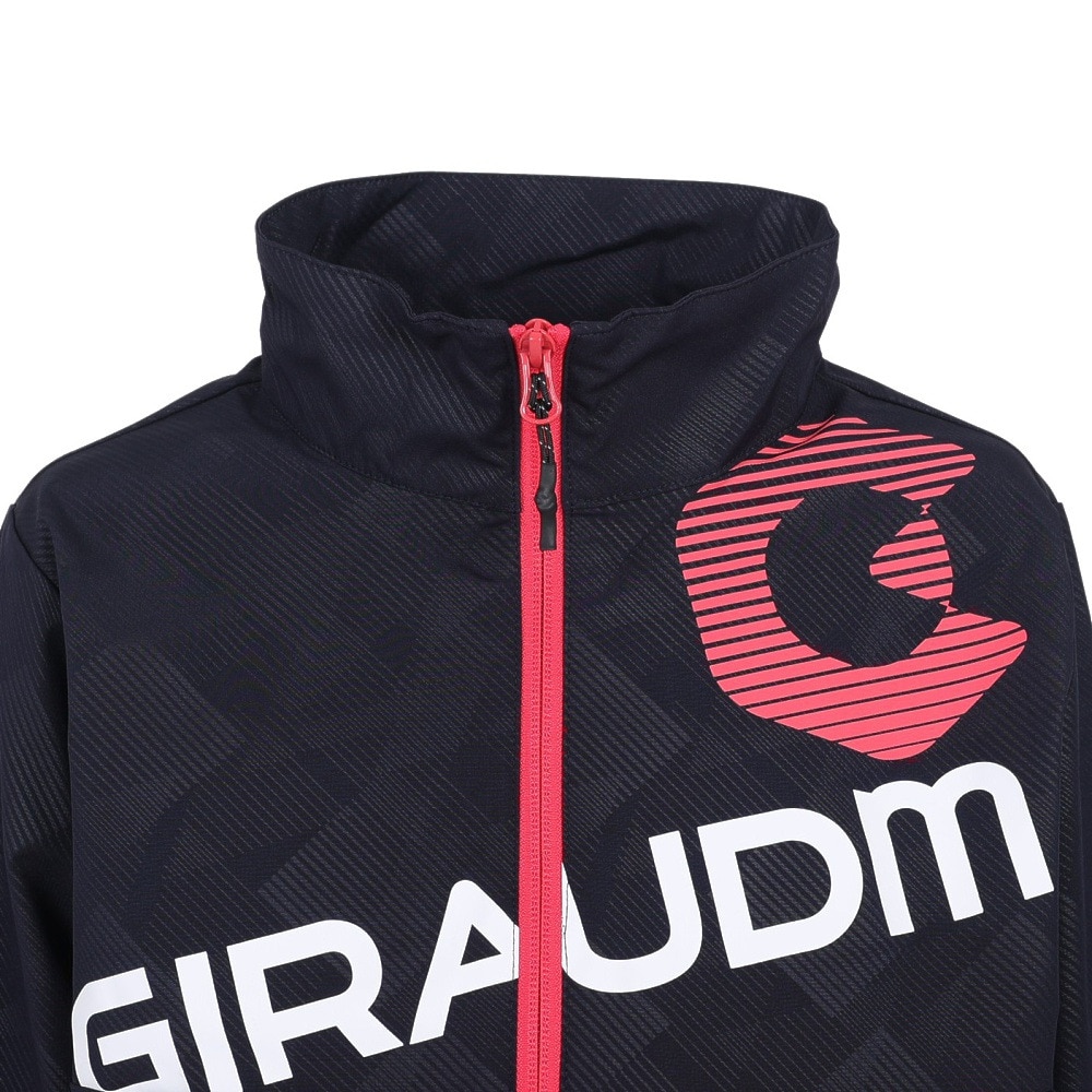 ジローム（GIRAUDM）（キッズ）ドライ 速乾 UV ドライプラス YAクロスジャケット WU2S3316-TR853-DGTJ NVY