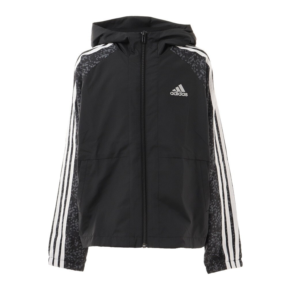 アディダス｜クロスジャージ ジュニア TRAINING WOVEN ジャケット VM511-H45145 - スポーツ用品はスーパースポーツゼビオ