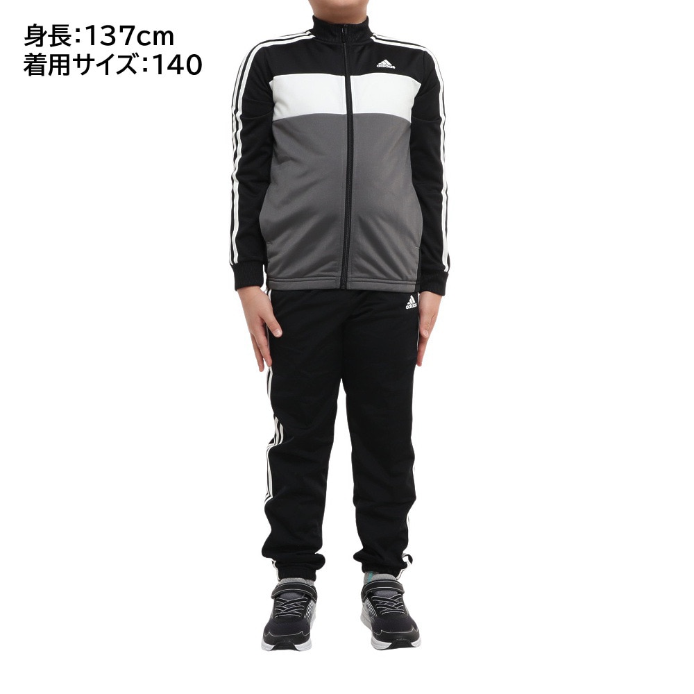 アディダス（adidas）（キッズ）ジャージ 上下セット トラックスーツ ジュニア BOYS ESSENTIALS TIBERIO 29325-GN3970