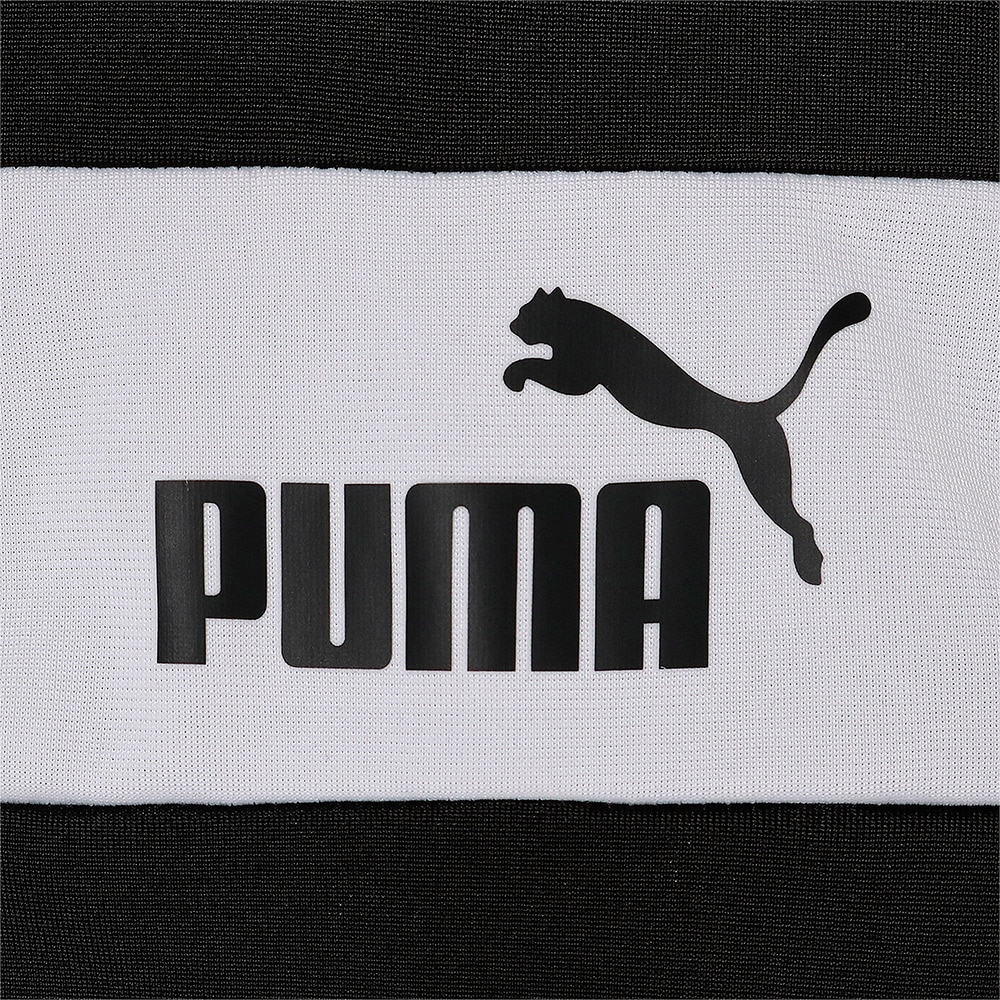 プーマ（PUMA）（キッズ）ジャージ 上下セット ジュニア ポリ ブラック セットアップ スーツ 黒 ブラック 846563 01 BLK