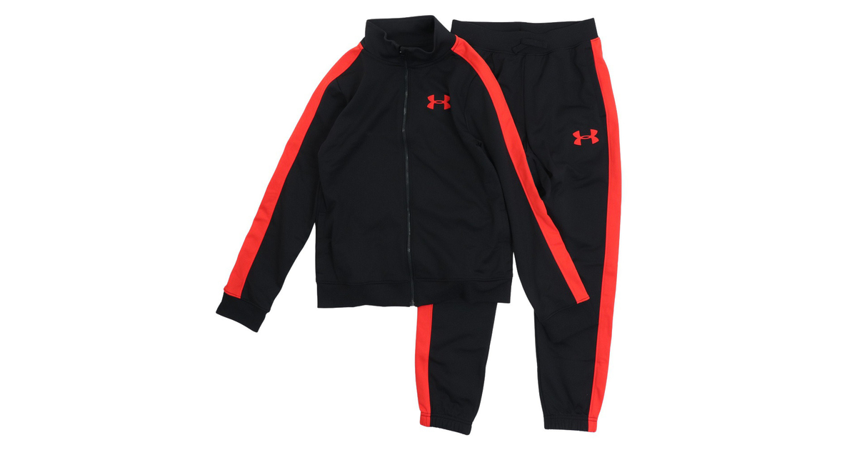 在庫あり】 アンダーアーマー ジャージ上下セット ジュニア UAニット トラックスーツ 1363290-002 UNDER ARMOUR  notimundo.com.ec