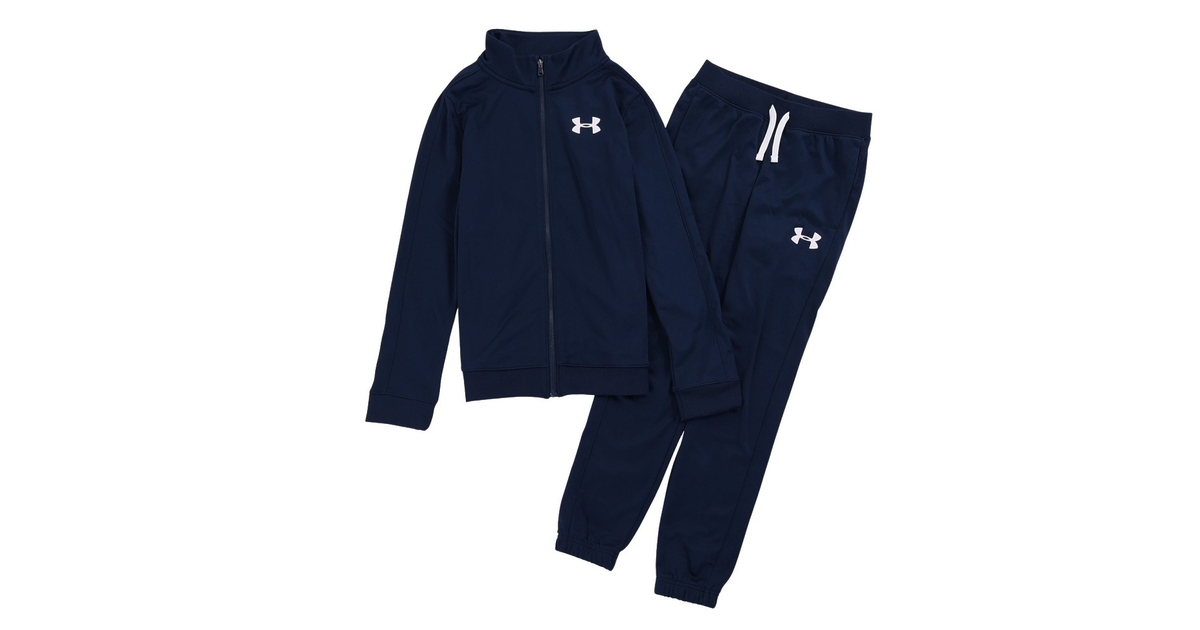アンダーアーマー（UNDER ARMOUR）（キッズ）ジュニア ボーイズ ジャージ 上下セット UAニット セットアップ スーツ