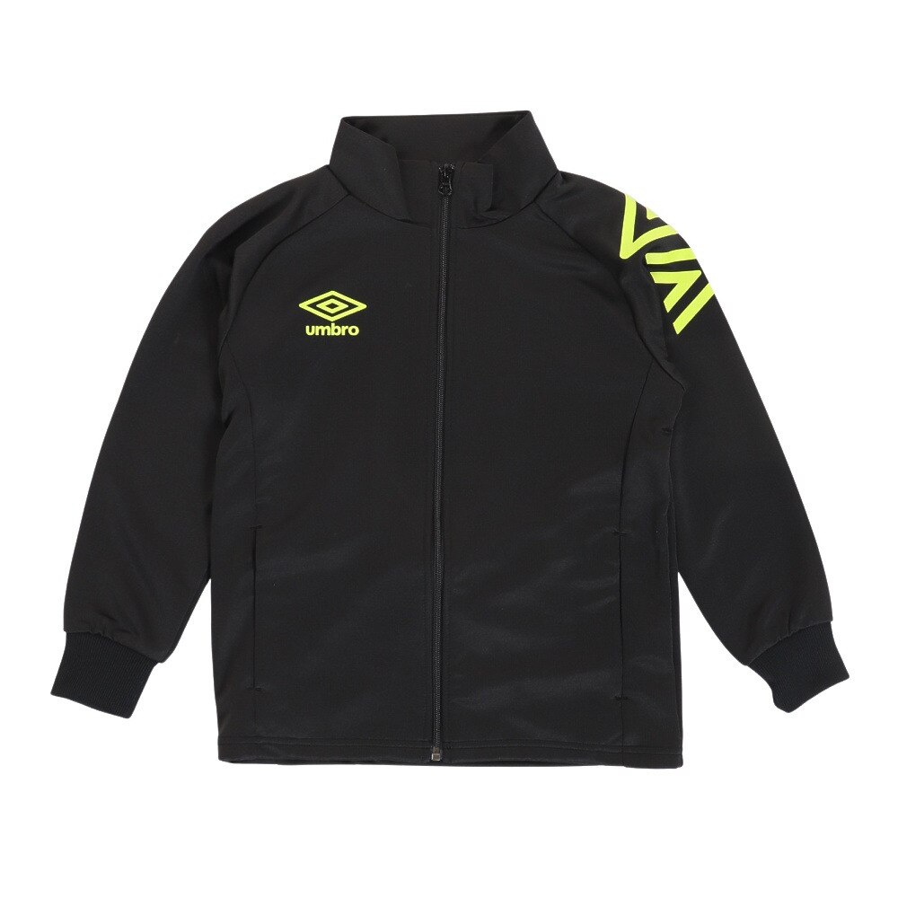 アンブロ（UMBRO）（キッズ）ジュニア ジャージースーツ ジャージ 上下 セット UMJTJF15XB BLK