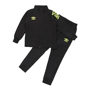 アンブロ（UMBRO）（キッズ）ジュニア ジャージースーツ UMJTJF15XB BLK