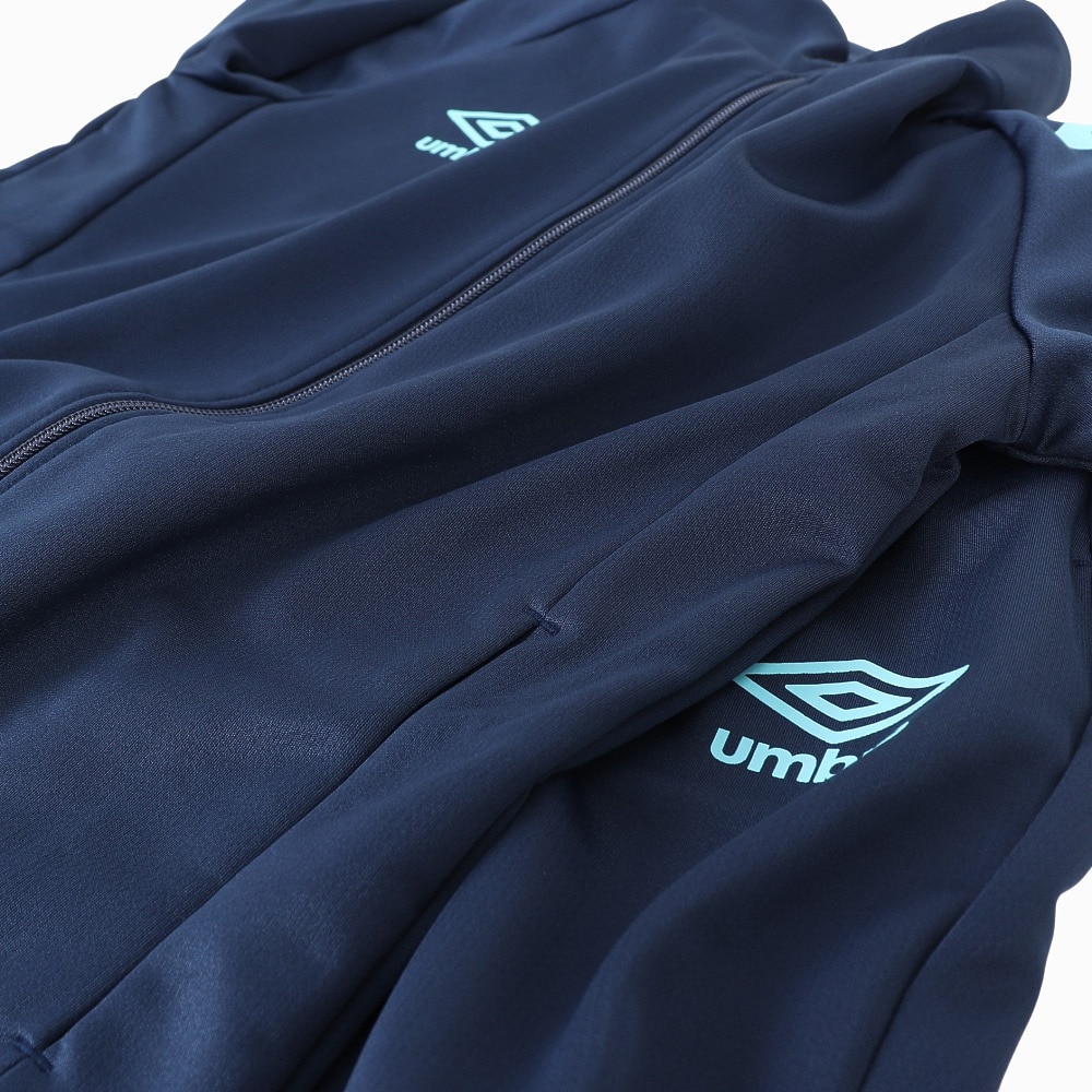 アンブロ（UMBRO）（キッズ）ジュニア ジャージスーツ ジャージ 上下 セット UMJTJF15XB NVY