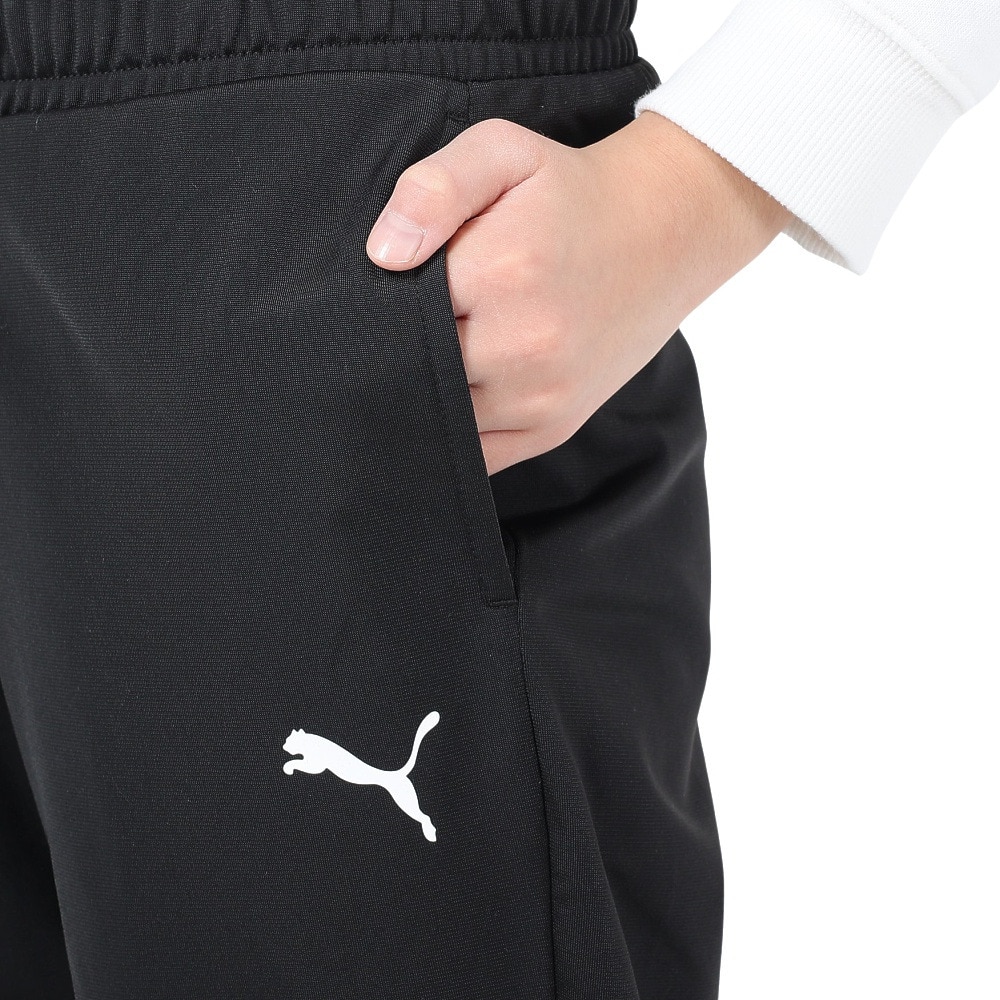 プーマ（PUMA）（キッズ）ジャージ 上下セット キッズ ガールズ トリコット 675780 01 BLK
