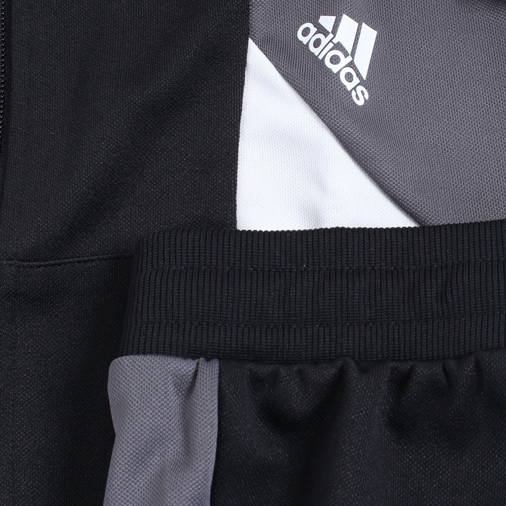 アディダス（adidas）（キッズ）キッズ ジャージ 上下セット カラーブロック スリーストライプス ENN27-HR6324