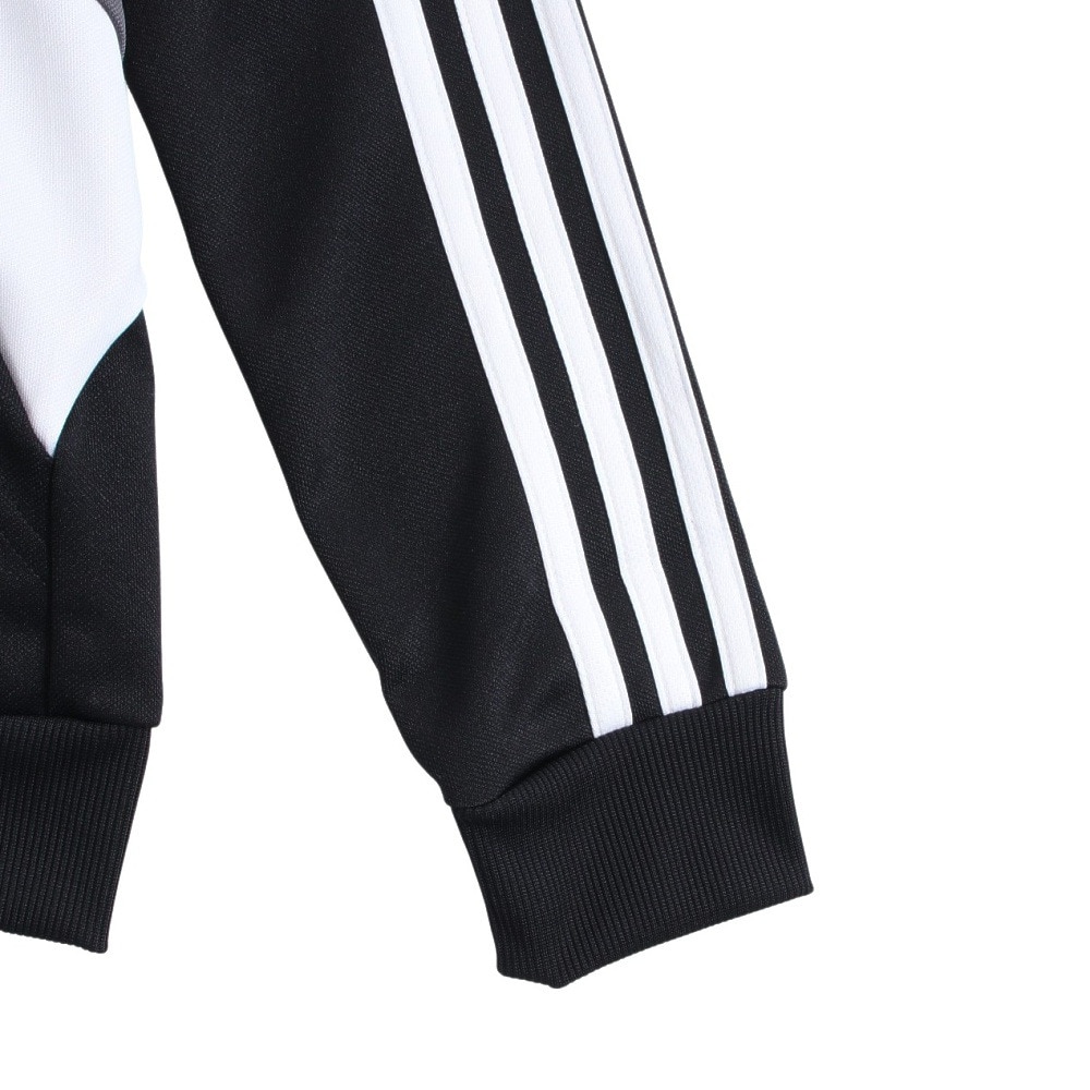 アディダス（adidas）（キッズ）キッズ ジャージ 上下セット カラーブロック スリーストライプス ENN27-HR6324