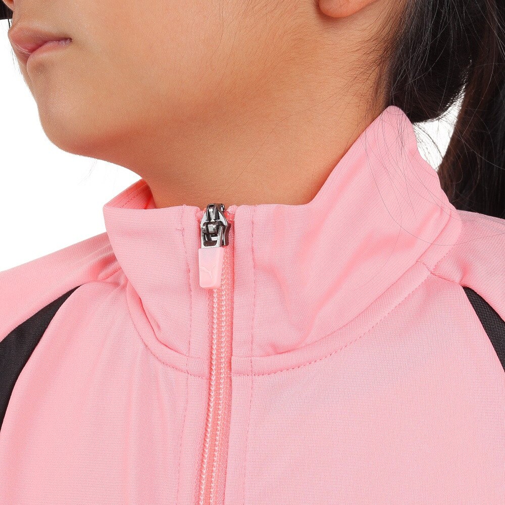 プーマ（PUMA）（キッズ）ジャージ 上下セット キッズ ガールズ ポリ トリコット 675780 63 PBK