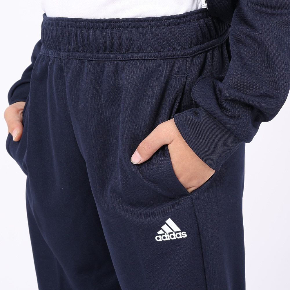 アディダス（adidas）（キッズ）ジャージ 上下セット エアロレディ セレーノカット スリーストライプス トラックスーツ ISB35-GS8906