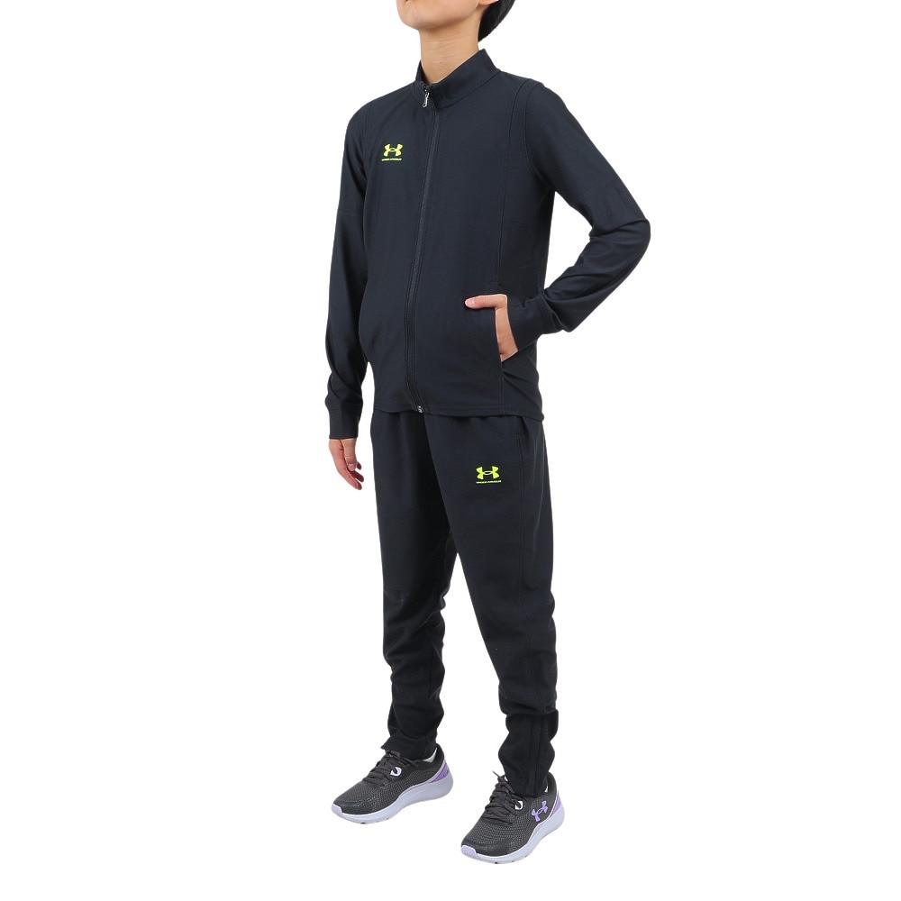 アンダーアーマー（UNDER ARMOUR）（キッズ）ジャージ 上下セット チャレンジャー トラックスーツ 1379708 004