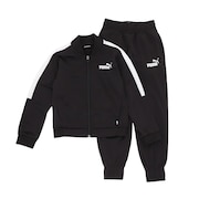 プーマ（PUMA）（キッズ）ジャージ 上下セット 女の子 ガールズ ベースボール トレーニングスーツ 黒 ブラック 681410 01 BLK