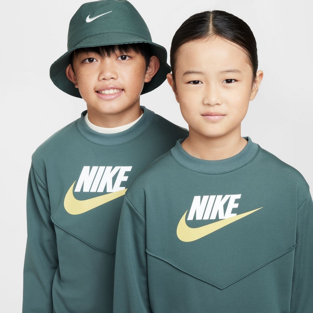 ナイキ（NIKE）（キッズ）ジュニア トラックスーツ ハイブリッド クルーネック FD3090-338