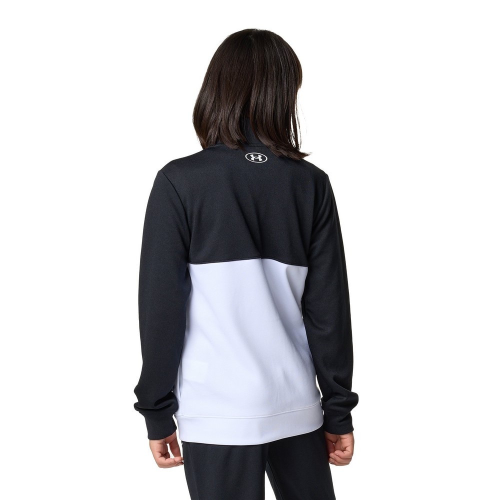アンダーアーマー（UNDER ARMOUR）（キッズ）カラーブロック トラックスーツ 上下セット 6001352 001