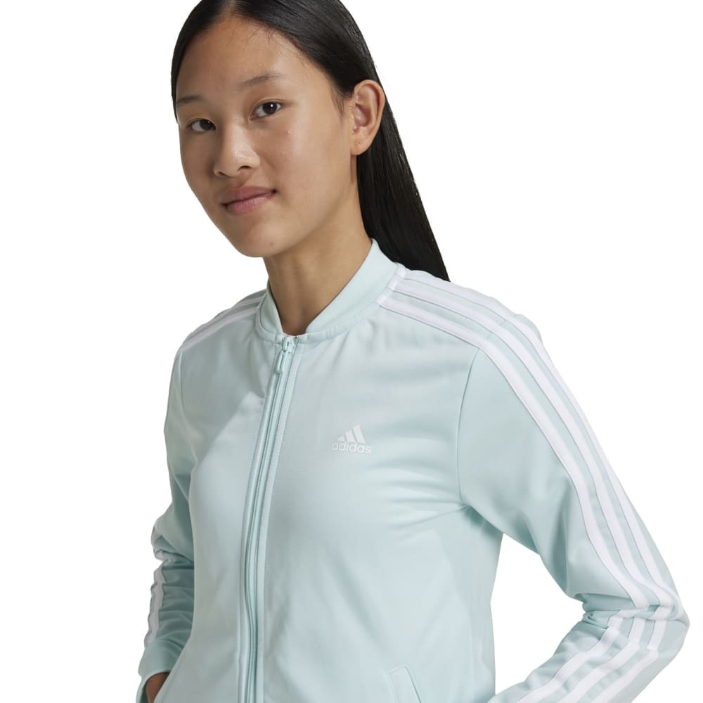 アディダス（adidas）（キッズ）エッセンシャルズ スリーストライプス トラックスーツ 上下セット ECG94-IZ3459