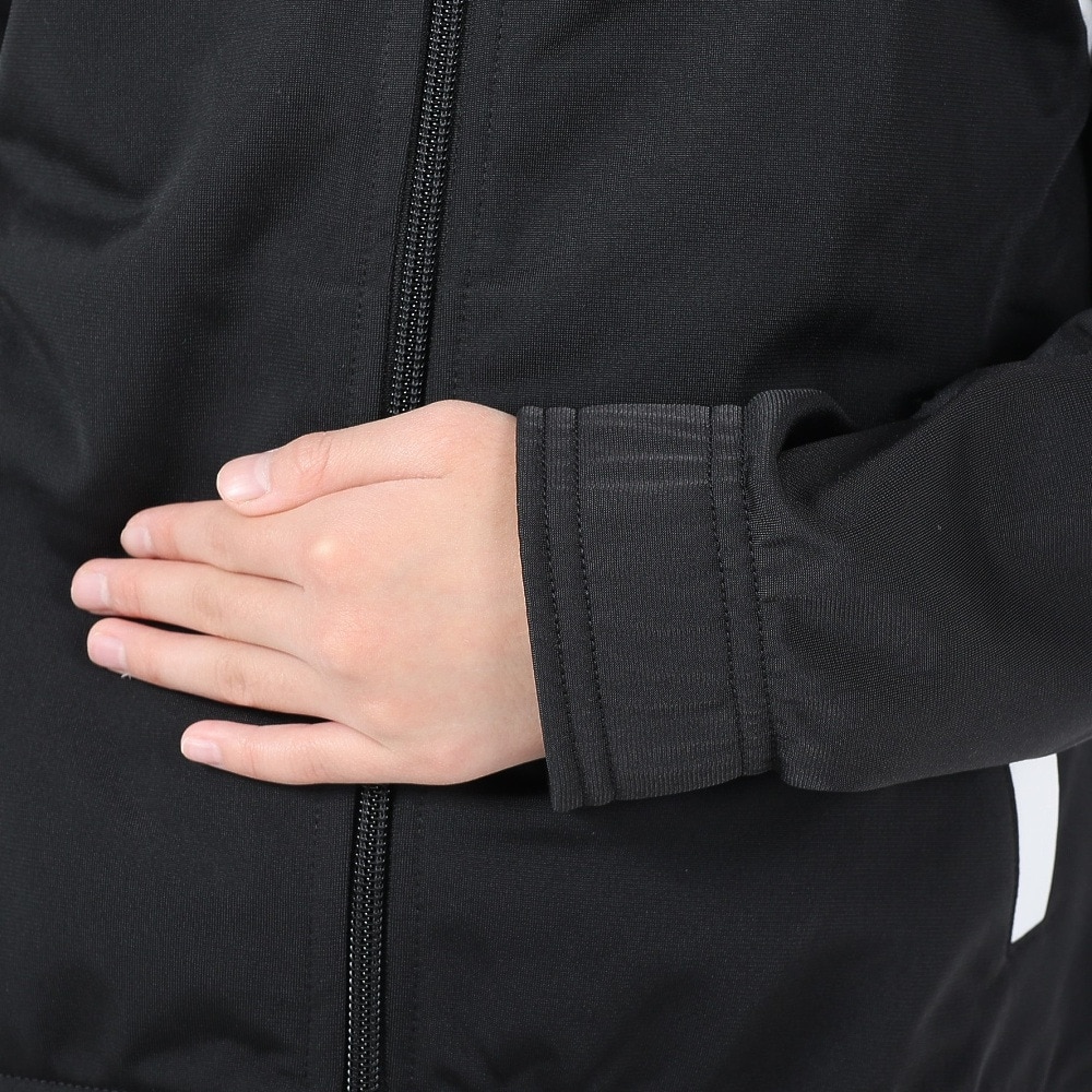 プーマ（PUMA）（キッズ）ガールズ ポリ トリコット ジャージ 上下セット675780 01 BLK