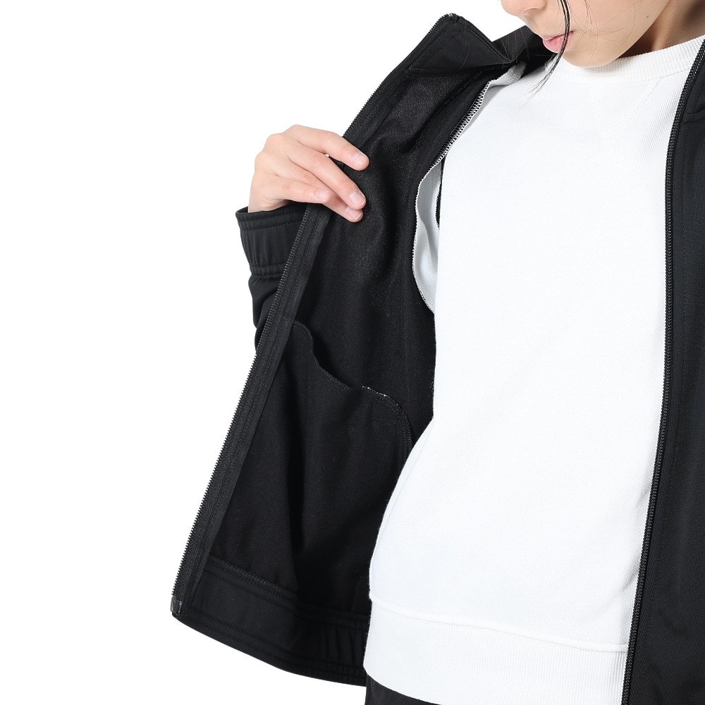 プーマ（PUMA）（キッズ）ガールズ ポリ トリコット ジャージ 上下セット675780 01 BLK