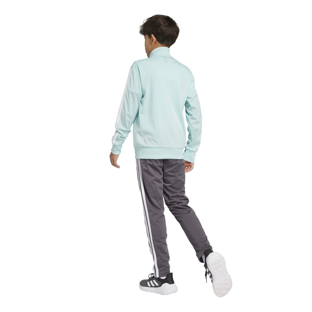 アディダス（adidas）（キッズ）ジュニア シーズナル エッセンシャルズ Tiberio スリーストライプス トリコット トラックスーツ KQG66-JC9302