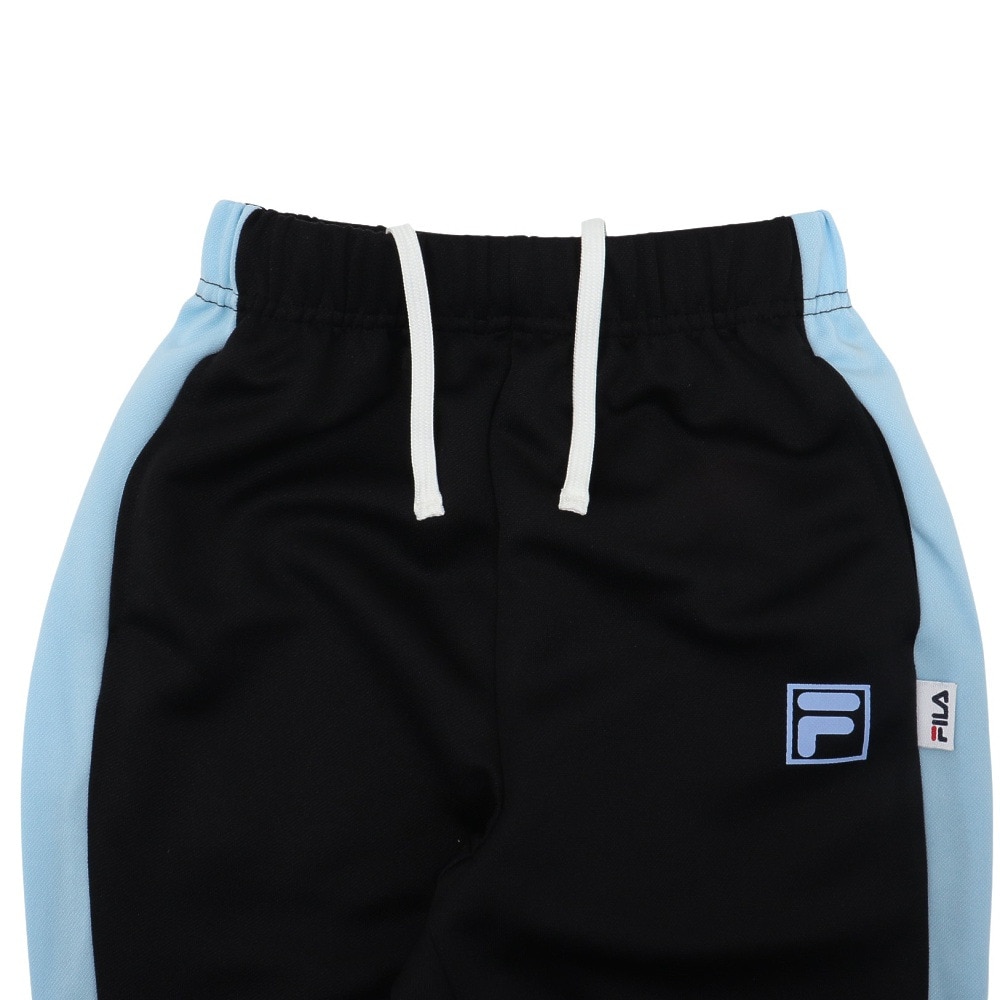 フィラ（FILA）（キッズ）ガールズ ウォームアップ セットアップ 115709 -SAX