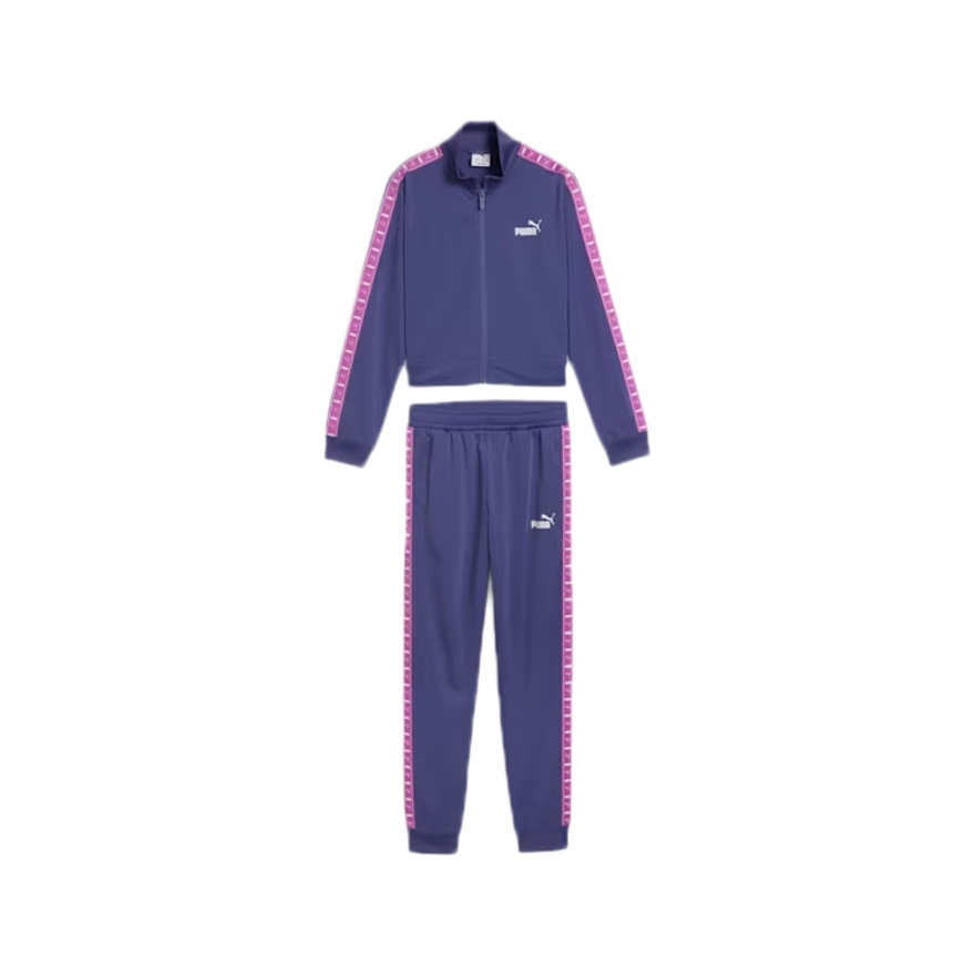 プーマ（PUMA）（キッズ）ガールズ ESS テープ ポリスーツ 上下セット 687818 46 BGRY