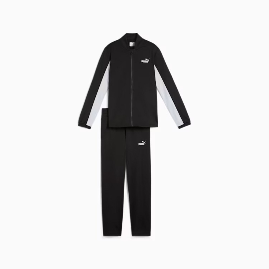 プーマ（PUMA）（キッズ）ボーイズ ポリ ベースボール スーツ 上下セット 687875 01 BLK