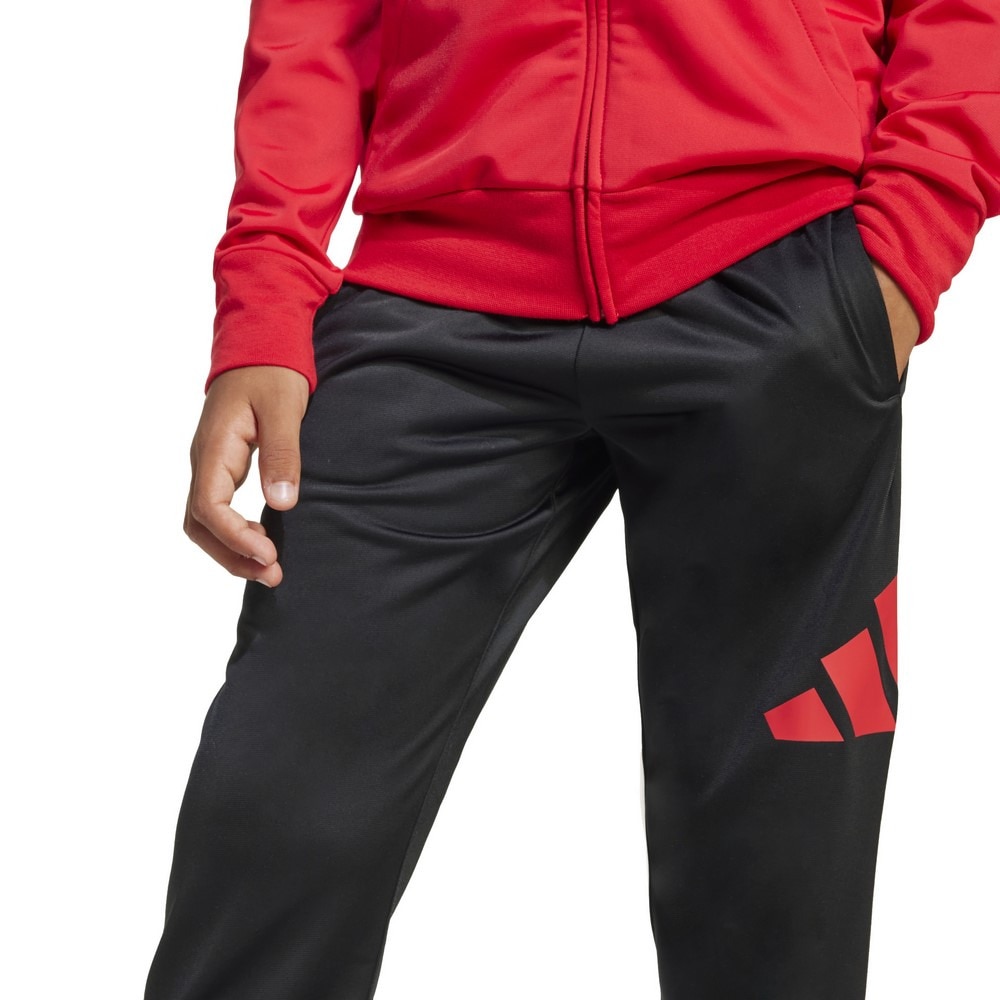 アディダス（adidas）（キッズ）ジュニア BL トリコット エッセンシャルズ クライマクール トラックスーツ 上下セット KRJ86-JC9713