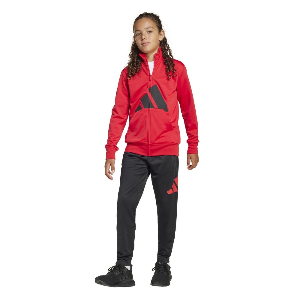アディダス（adidas）（キッズ）ジュニア BL トリコット エッセンシャルズ クライマクール トラックスーツ 上下セット KRJ86-JC9713