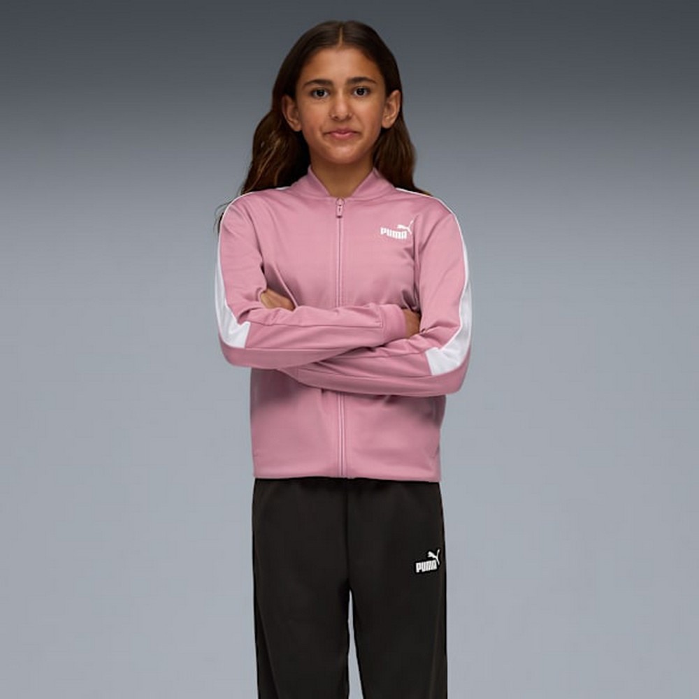 プーマ（PUMA）（キッズ）ガールズ ポリ ベースボール スーツ 上下セット 687813 65 SPNK