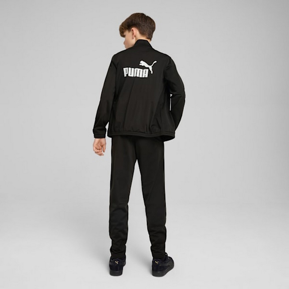 プーマ（PUMA）（キッズ）ボーイズ ポリ スーツ B 上下セット 687871 01 BLK