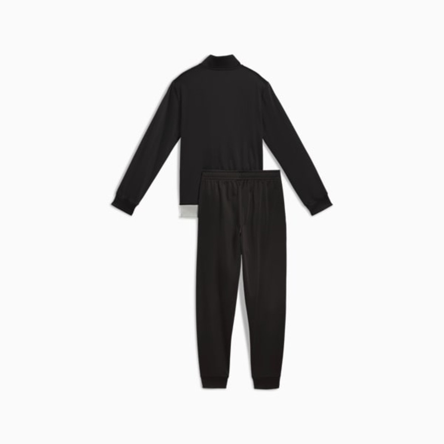 プーマ（PUMA）（キッズ）スポーツ ポリ スーツ 上下セット 691169 01 BLK