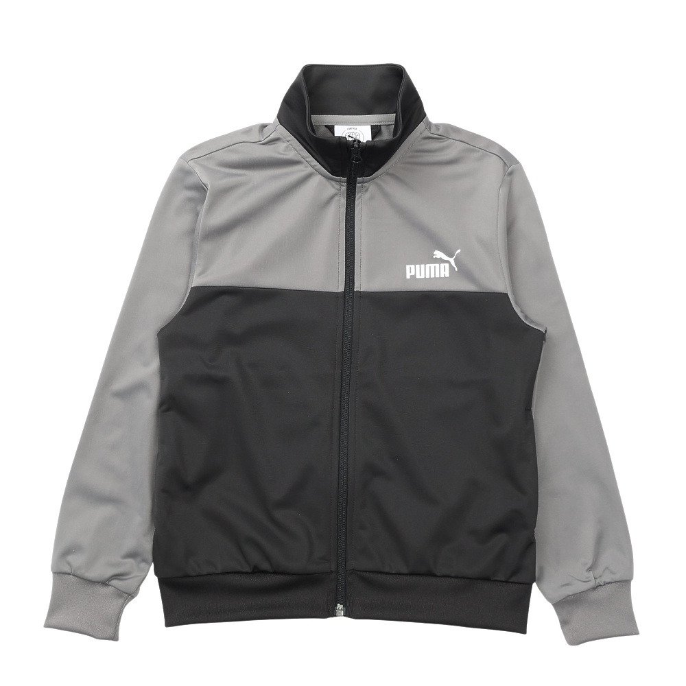 プーマ（PUMA）（キッズ）ジュニア ポリ カラーブロック スーツ B 上下