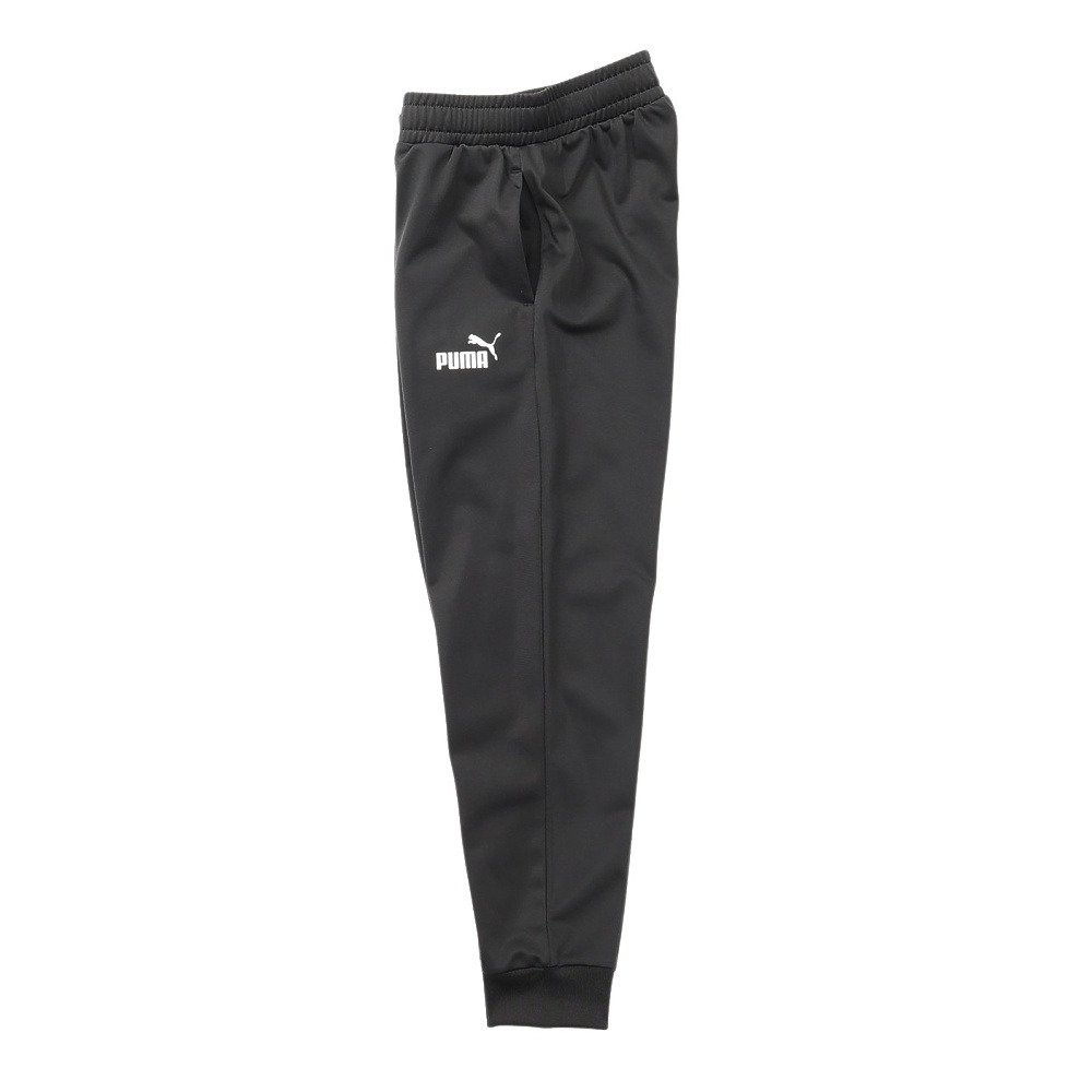 プーマ（PUMA）（キッズ）ジュニア ポリ カラーブロック スーツ B 上下セット 694283 01 BLK