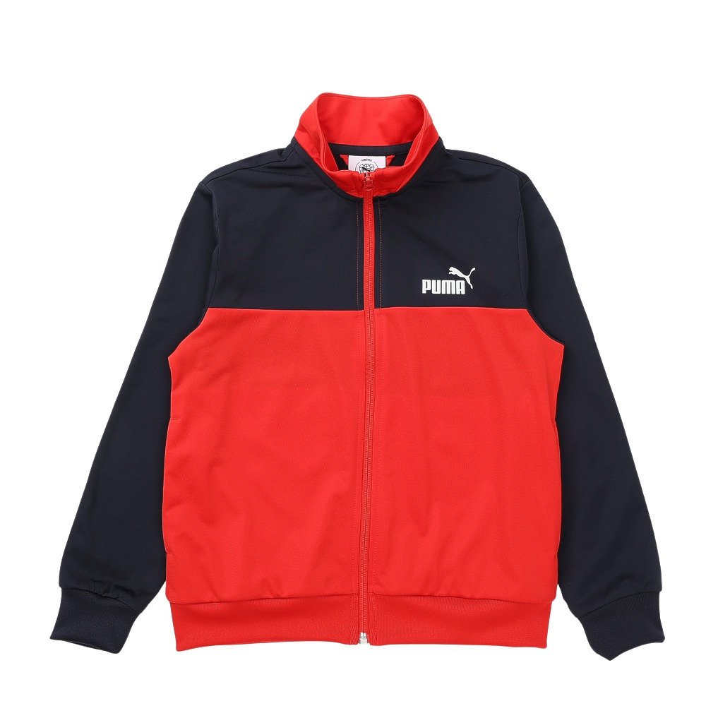 プーマ（PUMA）（キッズ）ジュニア ポリ カラーブロック スーツ B 上下