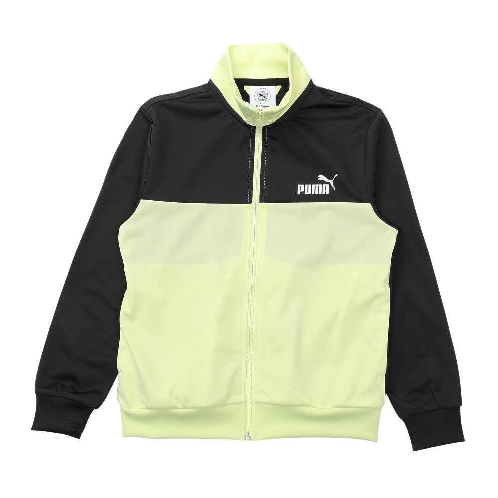 プーマ（PUMA）（キッズ）ジュニア ポリ カラーブロック スーツ B 上下