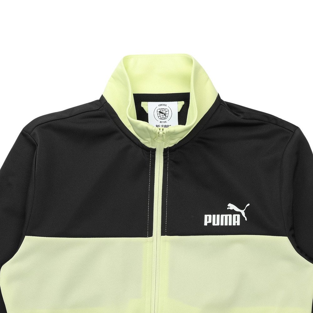 プーマ（PUMA）（キッズ）ジュニア ポリ カラーブロック スーツ B 上下