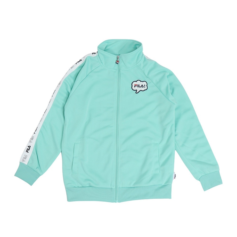 フィラ（FILA）（キッズ）ガールズ ジャージ 上下セット ウォームシャツ セットアップ 114-709 MNT