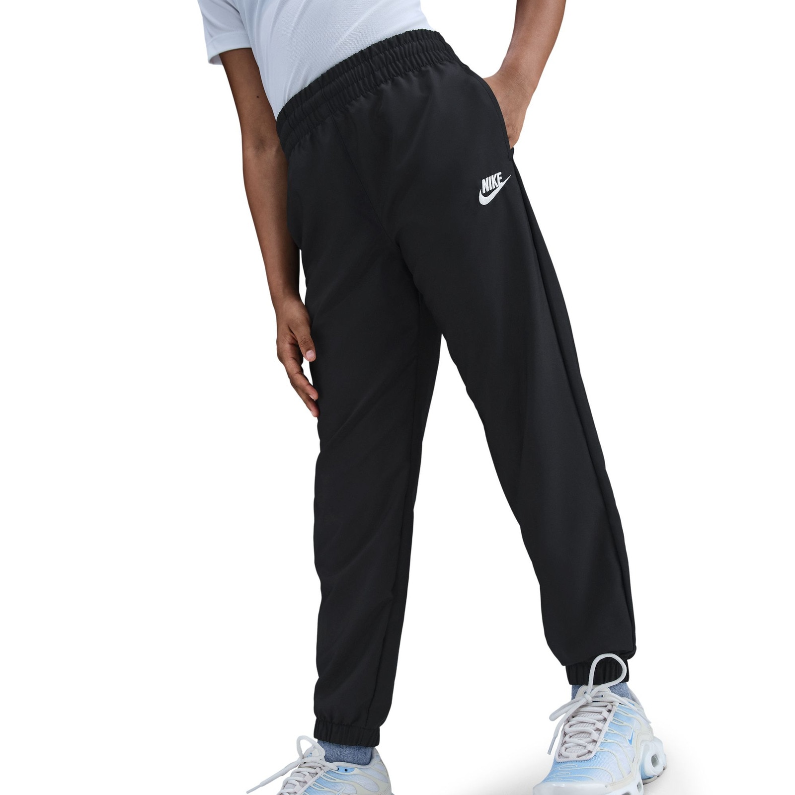 ナイキ（NIKE）（キッズ）ジュニア スポーツウェア ウーブン フルジップ トラックスーツ HQ9314-011