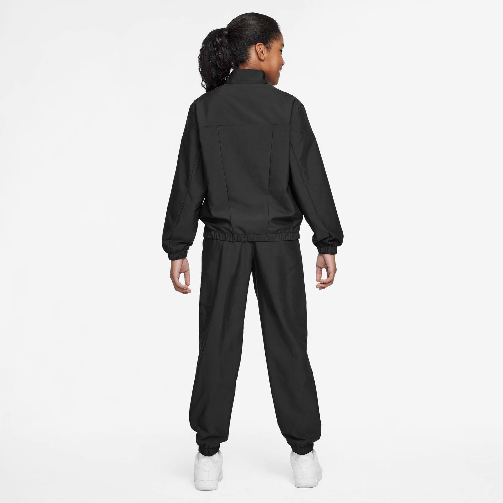 ナイキ（NIKE）（キッズ）ジュニア スポーツウェア ウーブン フルジップ トラックスーツ HQ9314-011